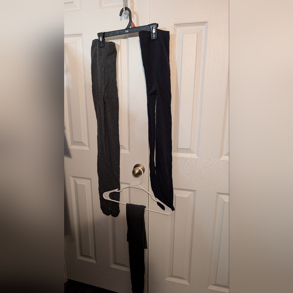 Primark Kids Leggings - Black and Gray